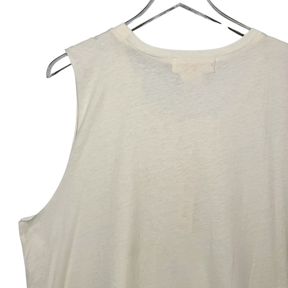 NEW Saltwater Luxe Cream Good As Gold Women’s Muscle Tank Sz 2X - Picture 8 of 9